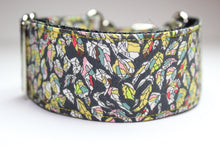Sighthound Collar in "Leaves (Yellow)"