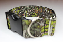 Buckle Collar in "Green Paws"