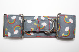 Sighthound Collar in "Rainbows"