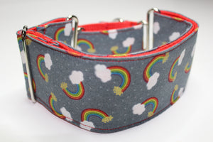 Sighthound Collar in "Rainbows"