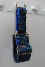 Sighthound Collar in "Blue Paisley"