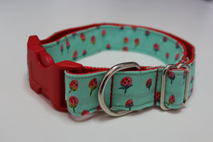 Buckle Collar in "Strawberries"